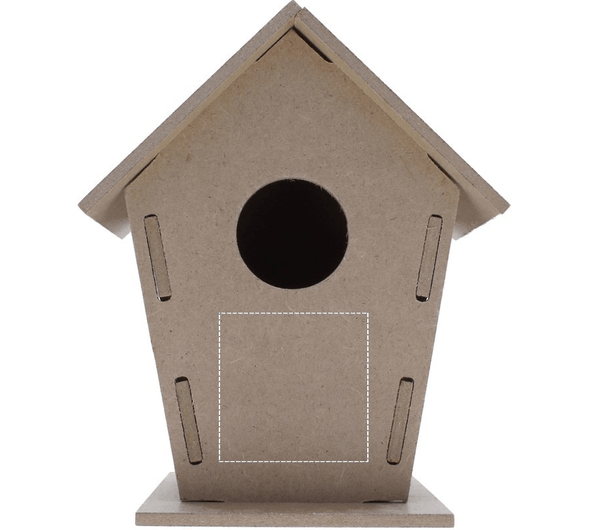 wooden bird house